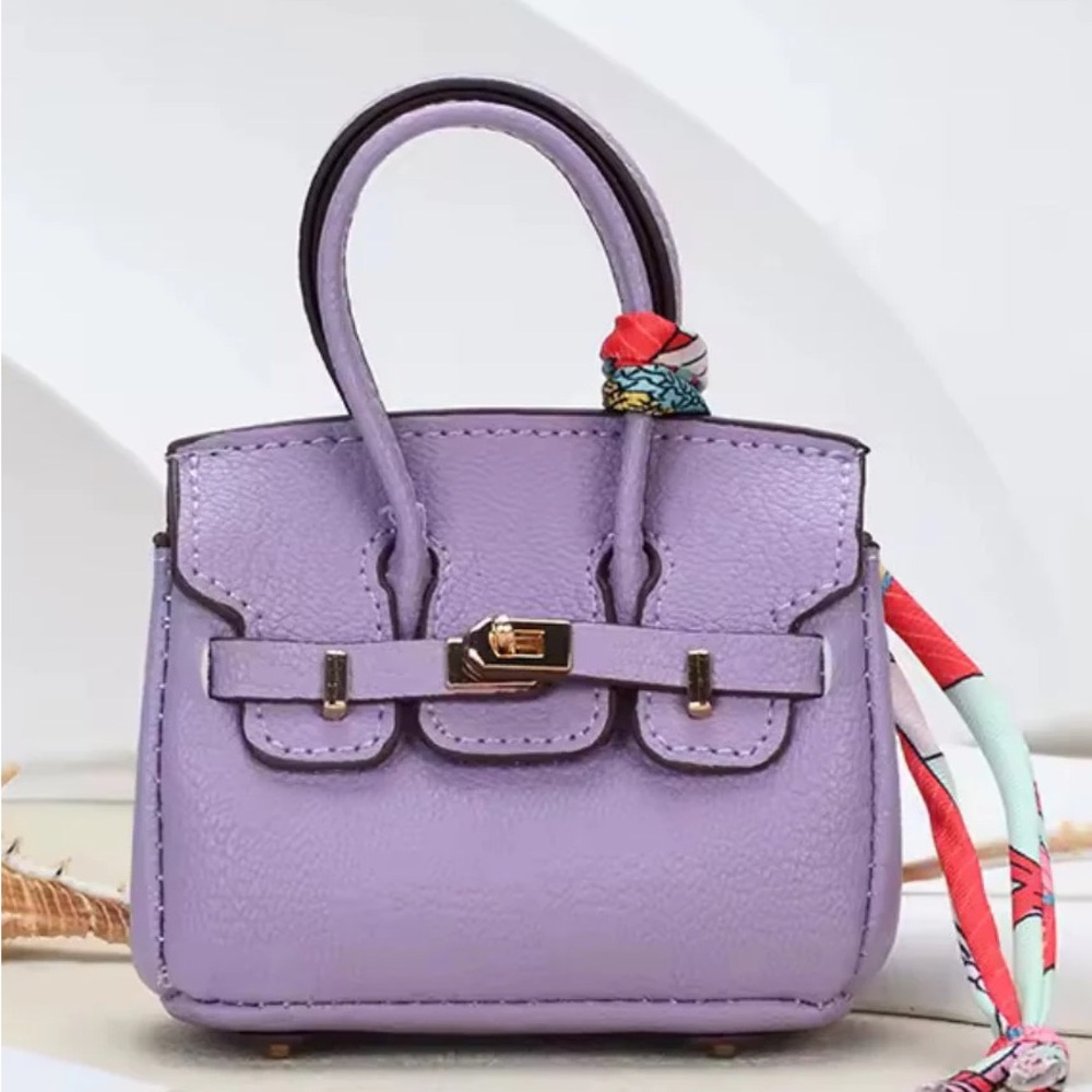 Mini Luxury Designer Inspired Tote Bag Charm